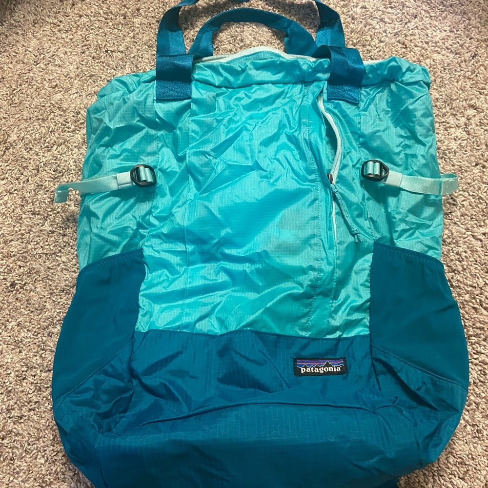 Packable Patagonia backpack/tote